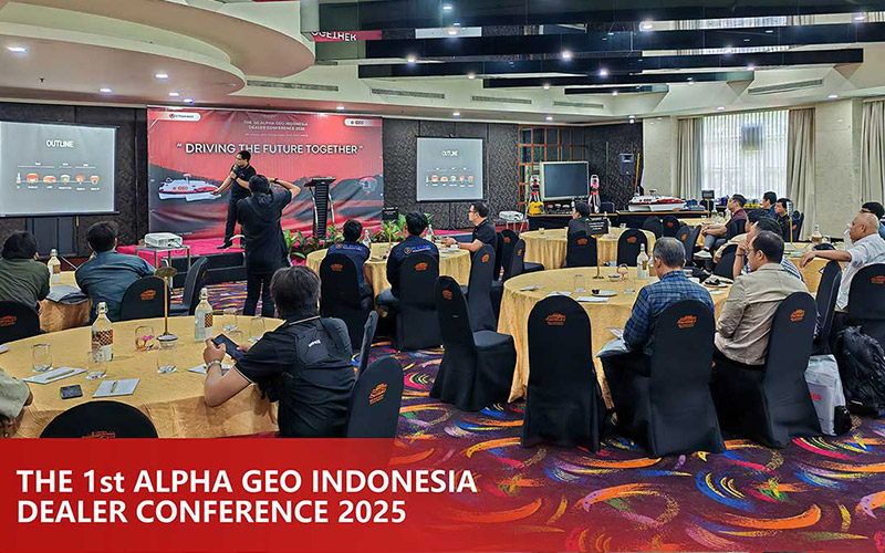 La première conférence des concessionnaires ALPHAGEO Indonesia s'est conclue avec succès dans la capitale Jakarta